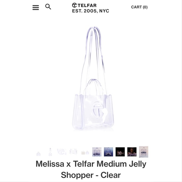 🫧 Melissa X Telfar Medium Jelly Shopper 🫧 - Picture 10 of 14